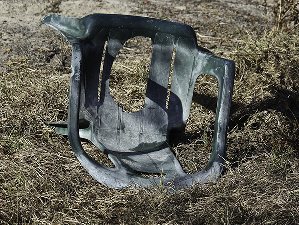 shart destroys chair - throw it out