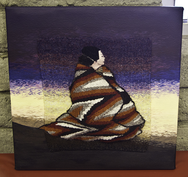 weave & paint done by member of AZ Desert Weavers & Spinners Guild