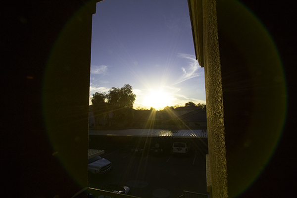 Arizona lens flare