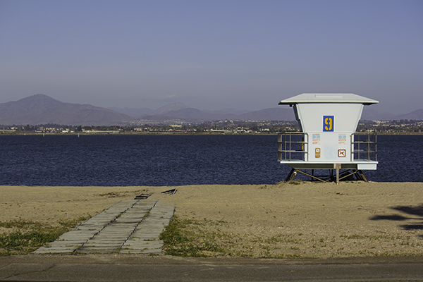 view from the bikeway