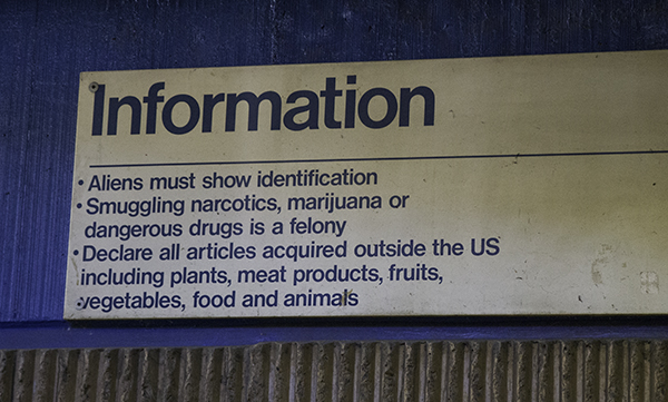 information to know for border crossing