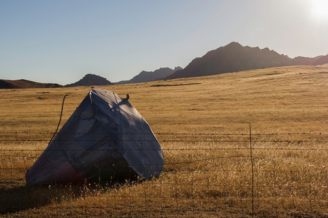 random object in field