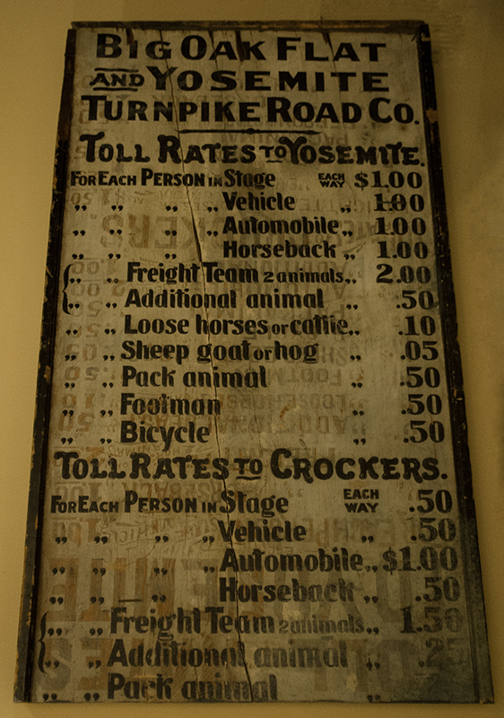 toll rates prior to 1909