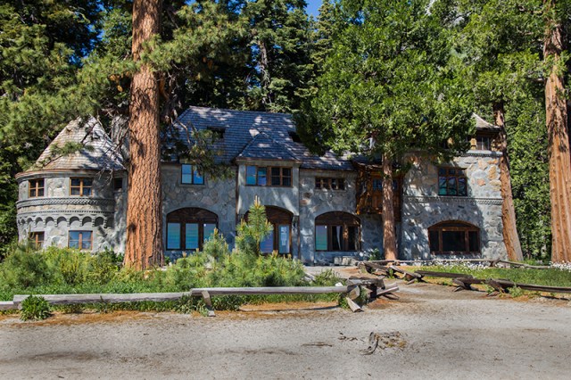 Vikingsholm from the beach