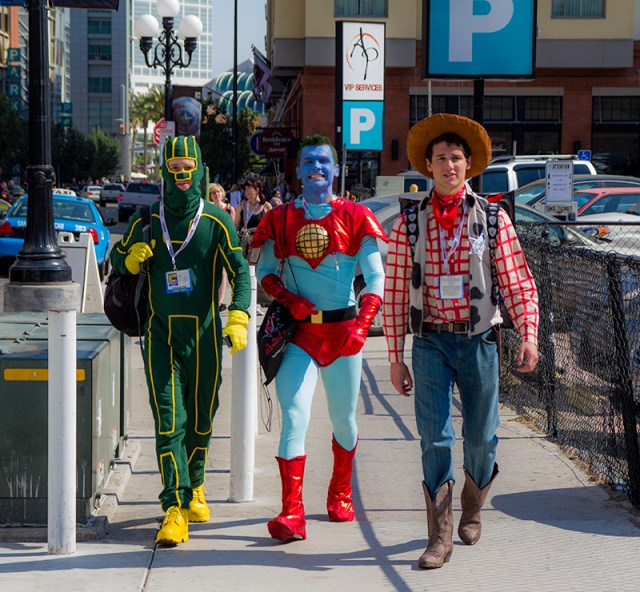 Hal Jordan, Captain Planet, and Woody 