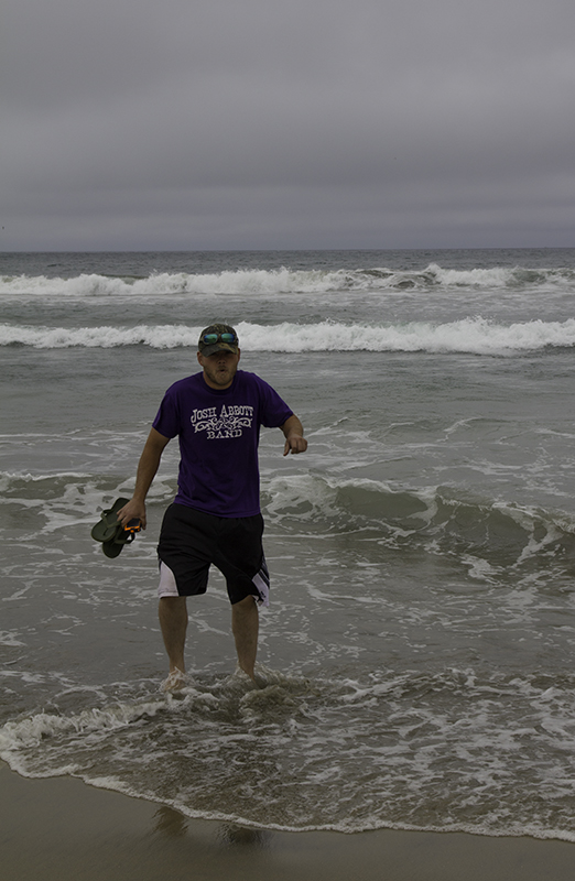 ooohh...that water's cold!