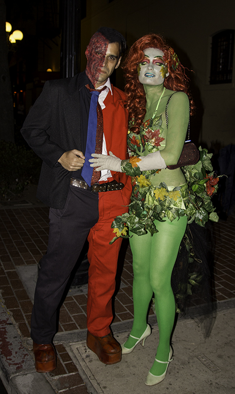 Two Face and Poison Ivy