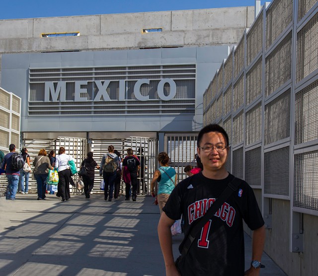 Jack in front of Mexico