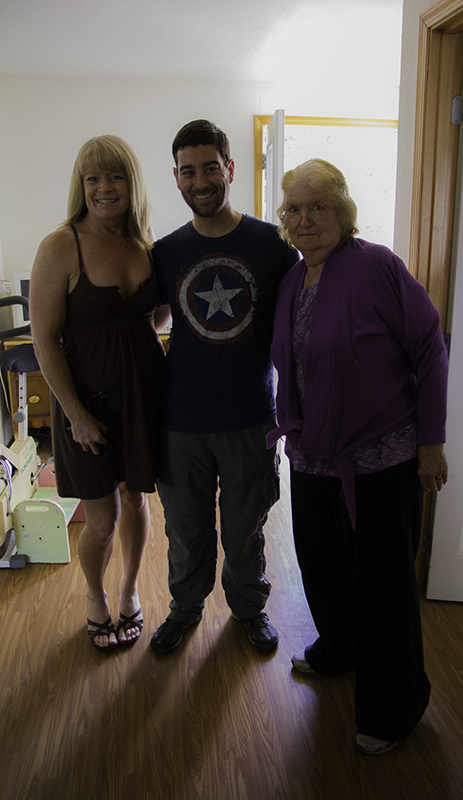 Aunt Jamie, Caleb, Grandma Kitty