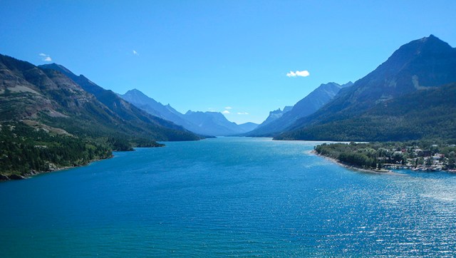 view from the Prince of Wales Hotel - by Caleb