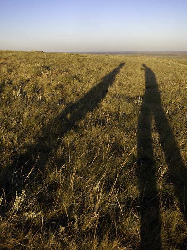shadows on 70 Mile Butte
