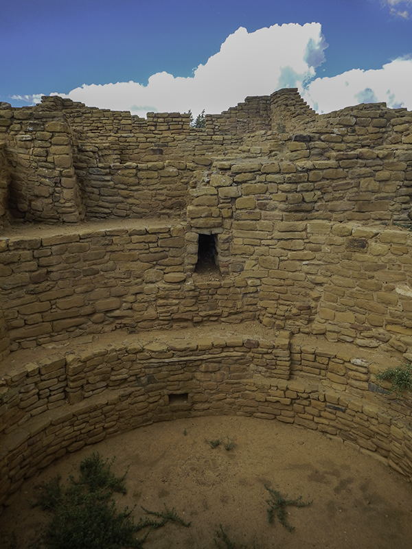 looking in at the Far View Sites - by Caleb