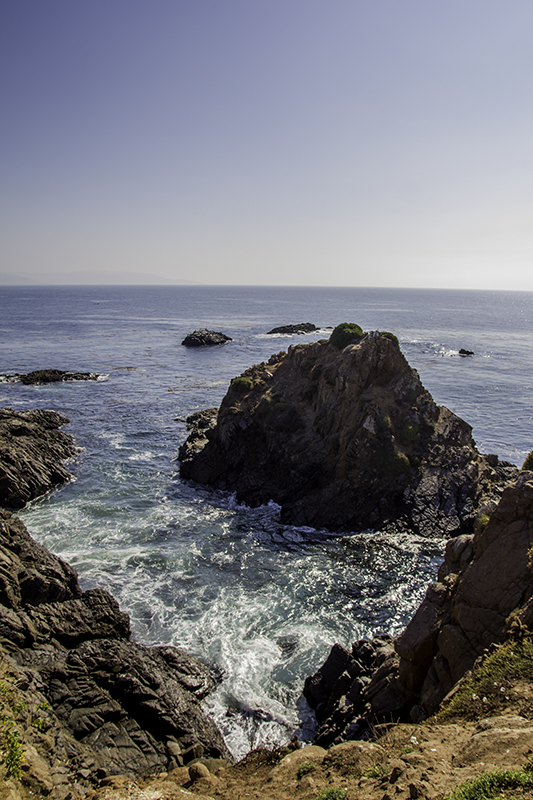 bird rock near La Bufadora