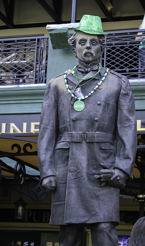 even the statue is in the spirit