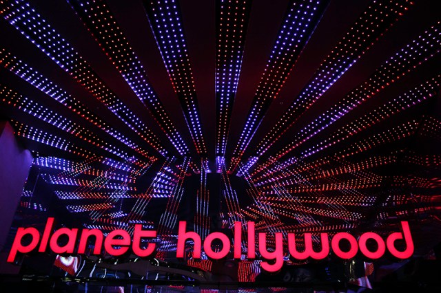 Planet Hollywood sign