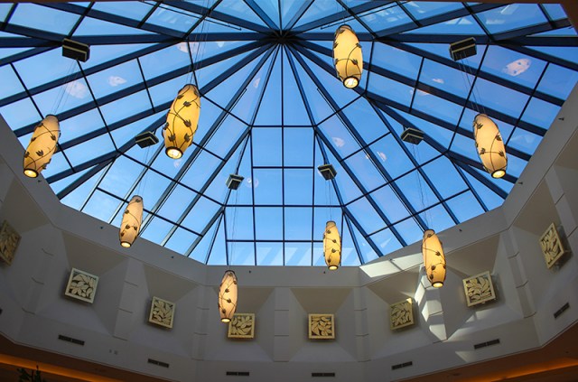 skylight in Mandalay Bay