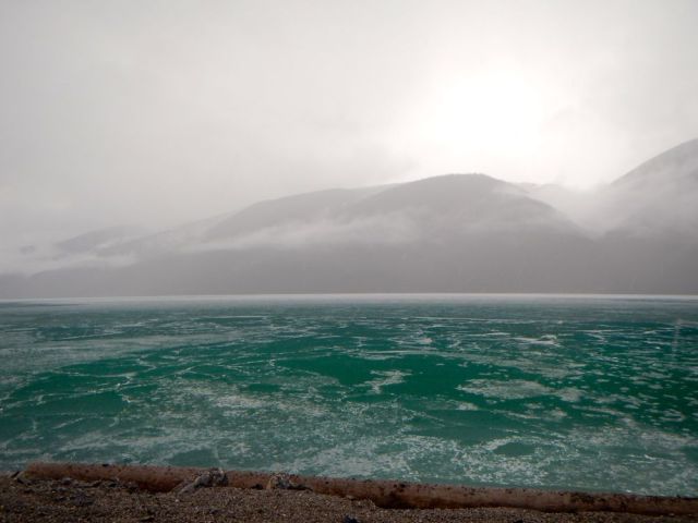 Muncho Lake - by Caleb