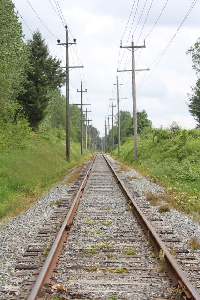 Colebrook Rd. train tracks, BC