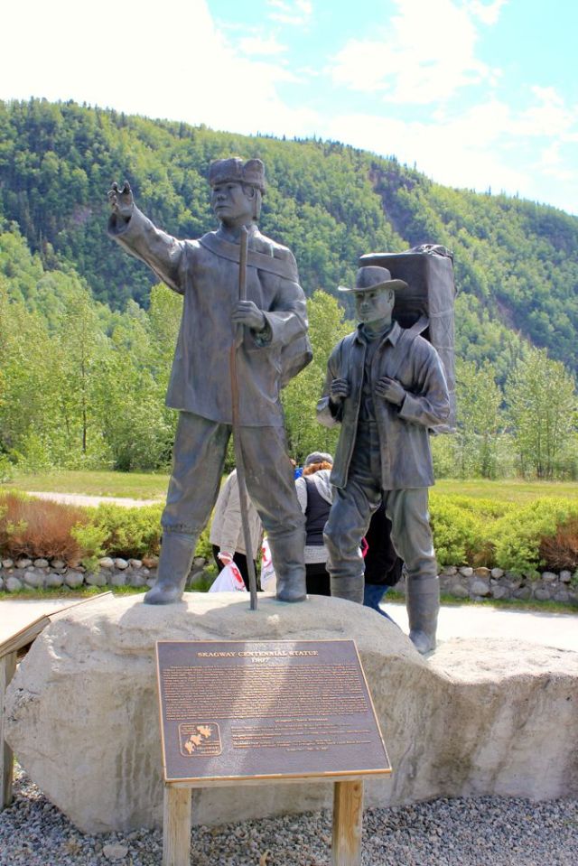 Skagway Centennial Statue 1897