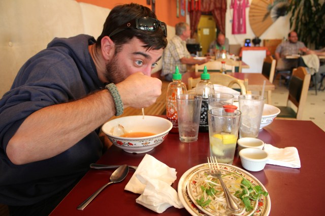 Caleb at Vietnam Grill