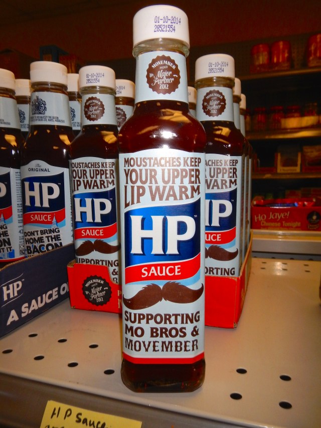 supporting bros and their mustaches at Indo-Euro Foods