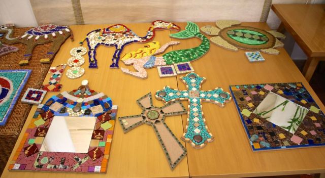 Priya's on left, Caleb's on right