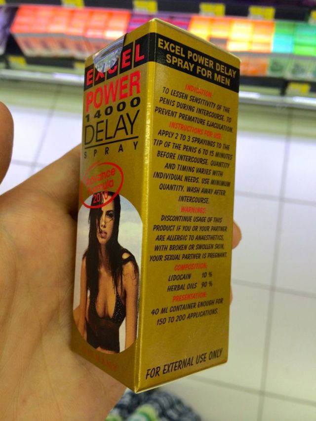 this isn't for delaying smells and isn't included on the list of porno mags and fuzzy cuffs