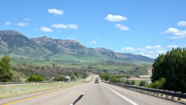 I-15 south near Pocatello, ID