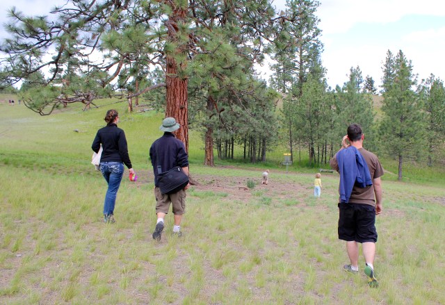 making our way through the course