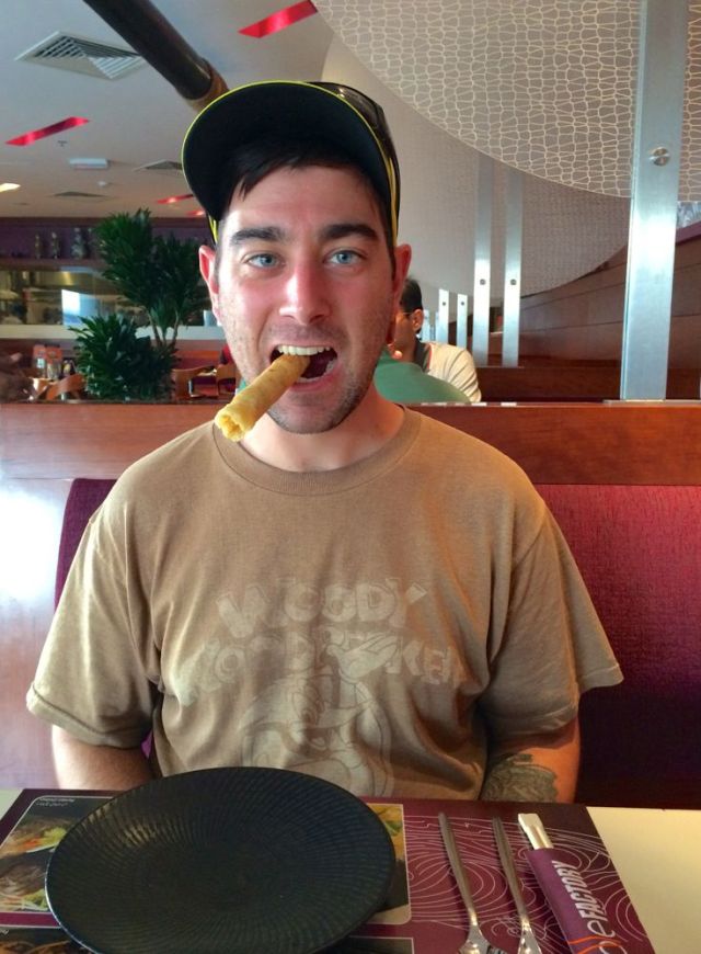 spring roll cigar, anyone?