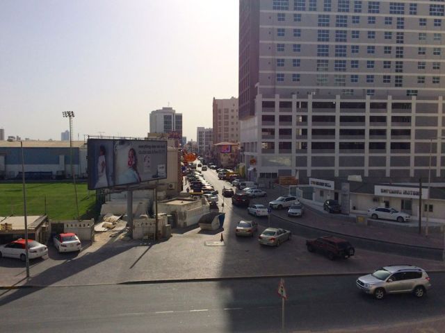 American Alley, as seen from the pool