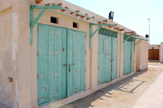 more buildings inside the outer fort walls 
