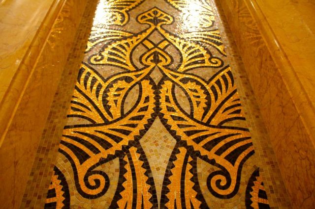 wall decor in Emirates Palace