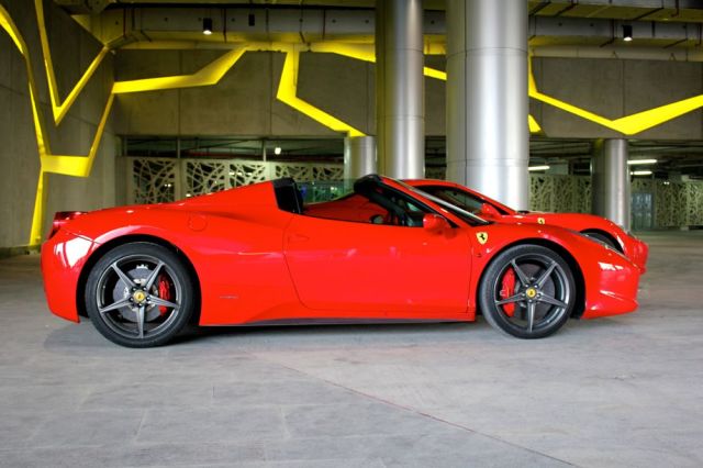 hot Ferrari from Dubai