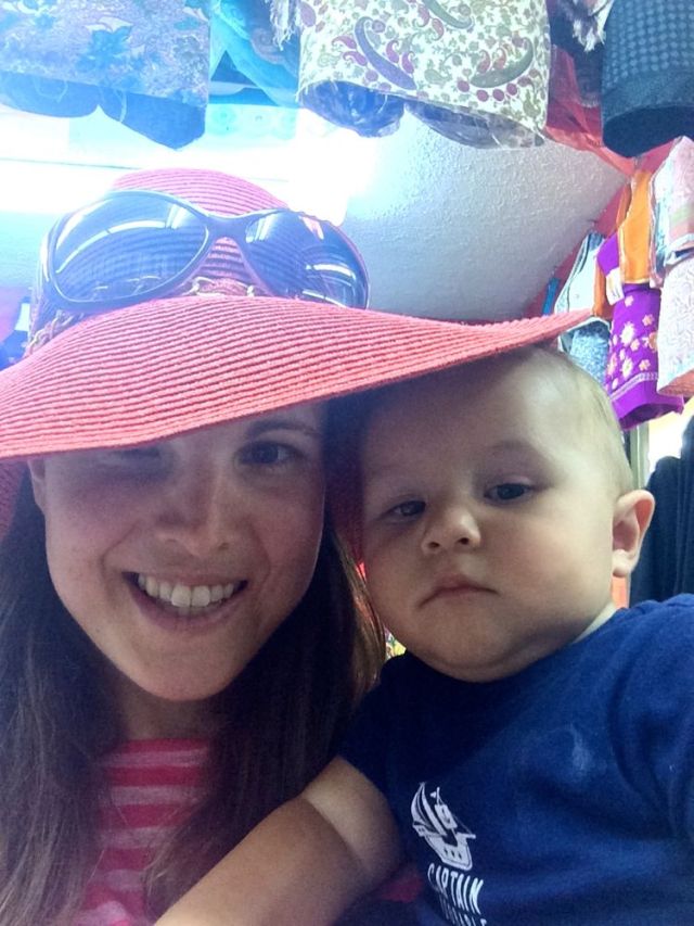 me and Lucas hanging out