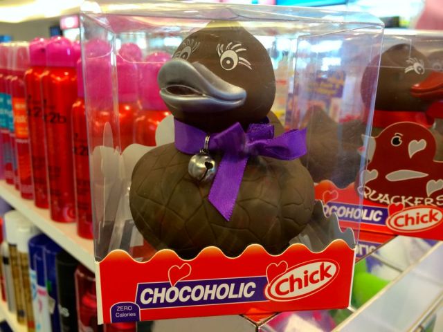 non-caloric chocolate is as real as unicorns that don't poo rainbows