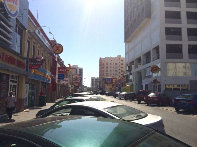 walking down American Alley