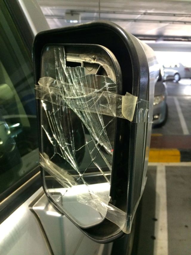 What does my car say to the broken one? It looks fixed to me!