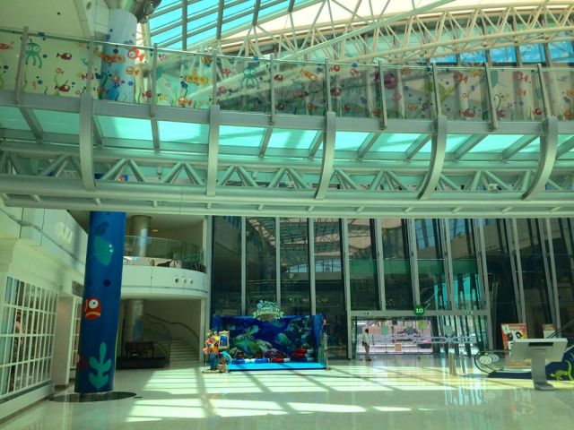 something fishy about this mall