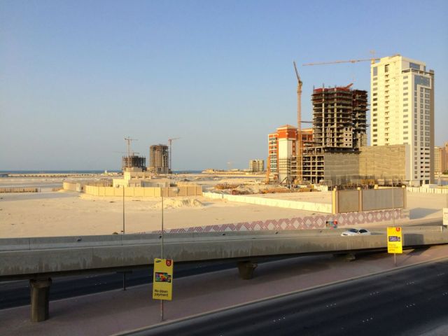 view from City Centre Mall parking lot