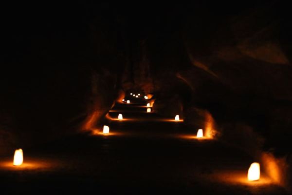 Petra by Night luminaries