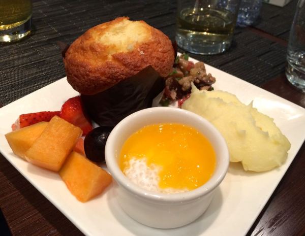 some food with my whiskey