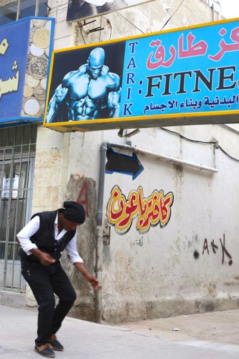 moving to the beat of his own drum