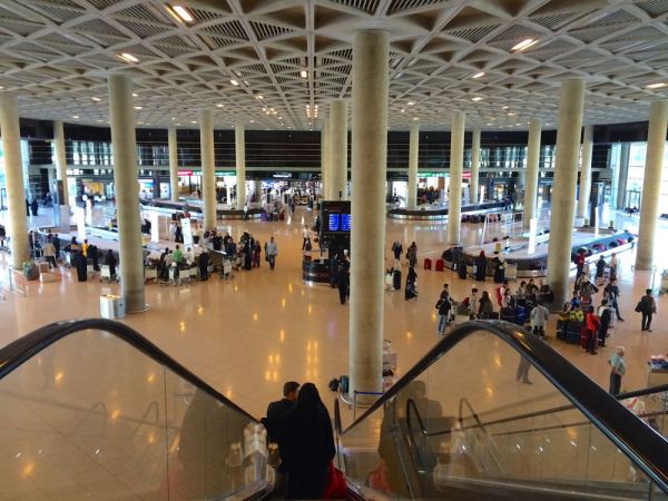 welcome to Queen Alia International in Zizya, Jordan