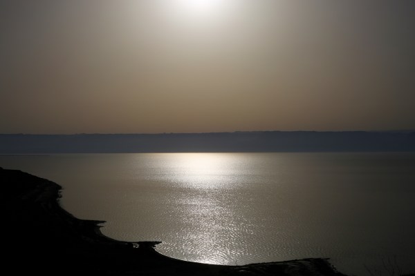 Dead Sea coastline