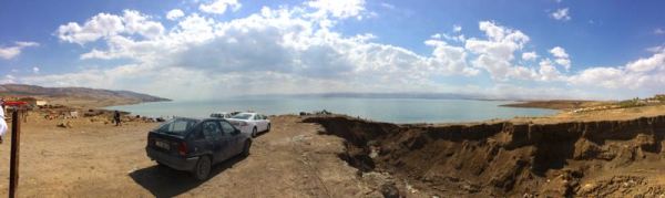 north end of Dead Sea
