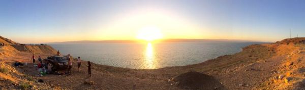 family picnic by the Sea