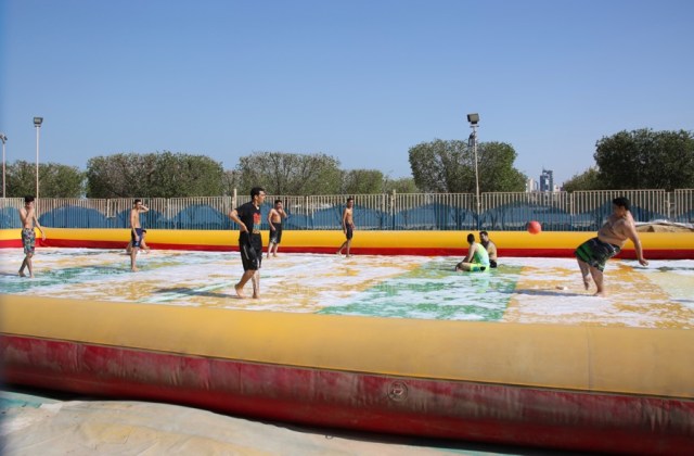 Inflatable Soap Water Soccer