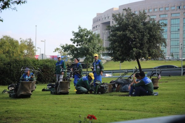 wait around while you work